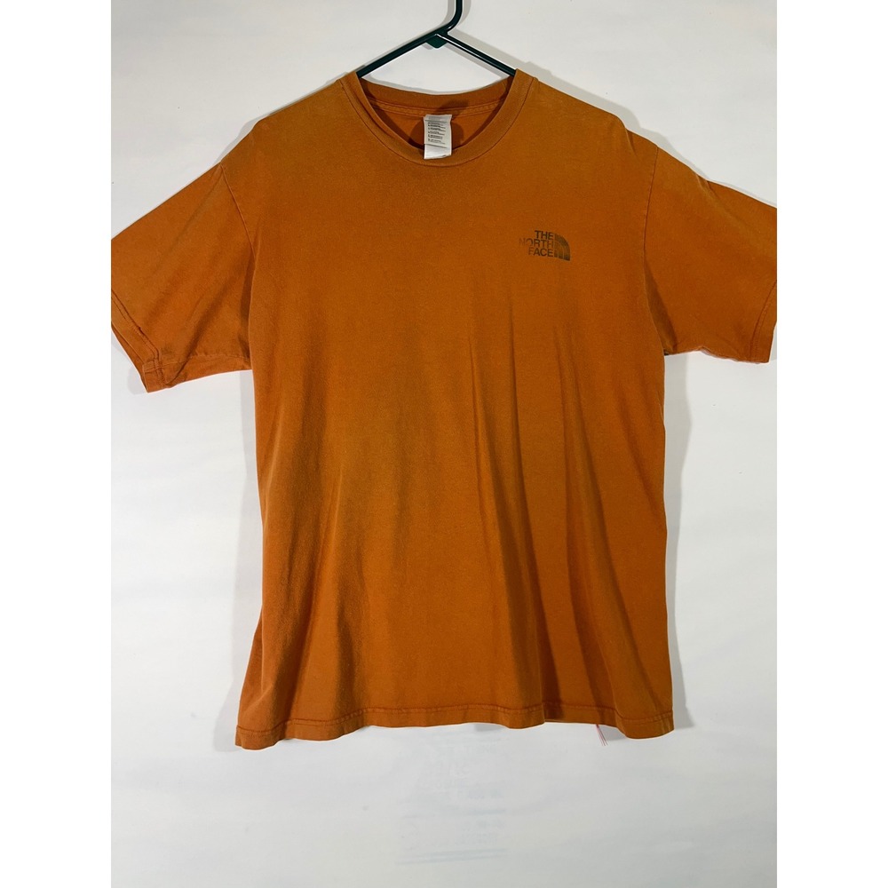 The North Face T Shirt‎ Mens Never Stop Exploring Short Sleeve Workwear Orange M